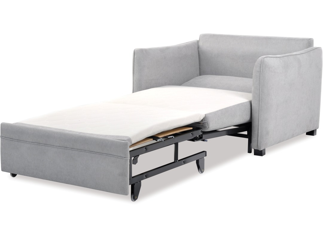 zac fabric single sofa bed price